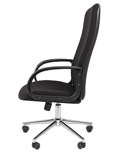 Офисное кресло CHAIRMAN 278 хром, ткань, черный